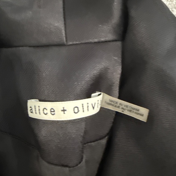 Alice & Olivia Velvet Blazer - Picture 2 of 5
